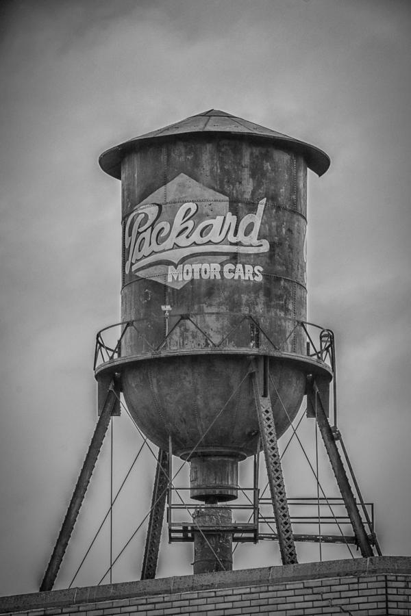 Packard Water Tower Photograph by Guy Whiteley