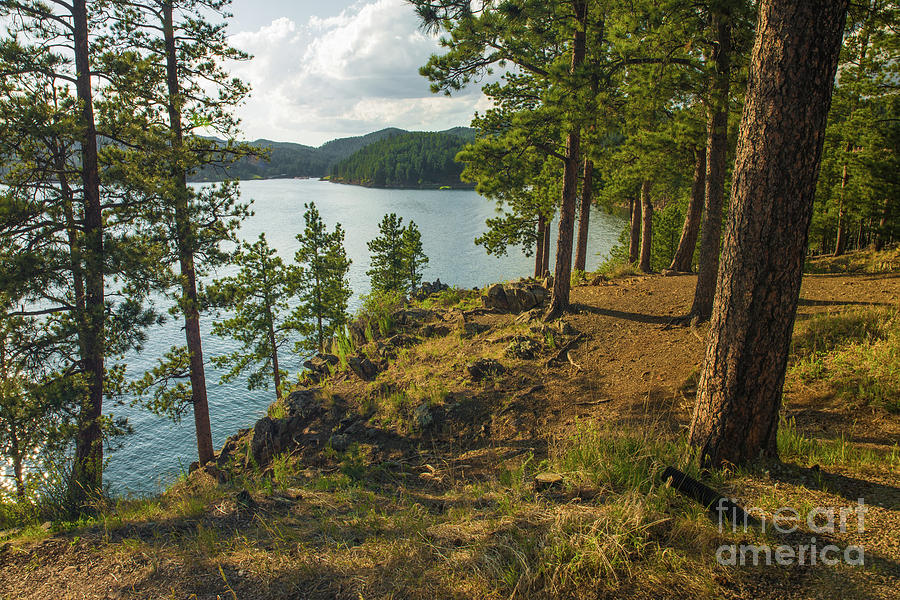 Pactola Lake Photograph - Pactola Lake South Dakota by Nikki Vig Pactola Lake Photograph - Pactola Lake South Dakota by Nikki Vig