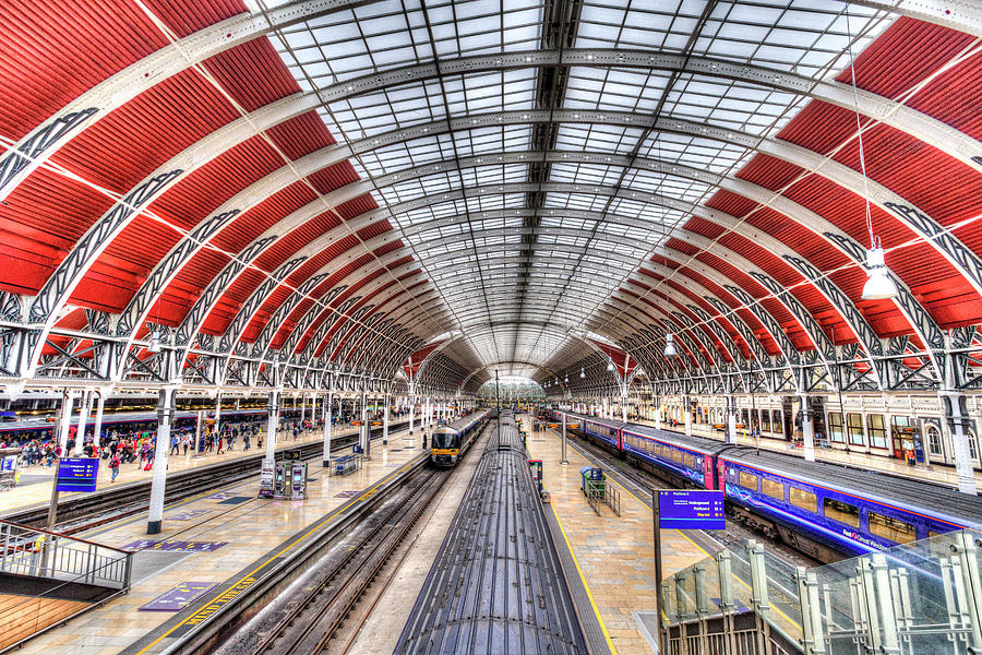 Paddington Railway Station London Photograph by David Pyatt
