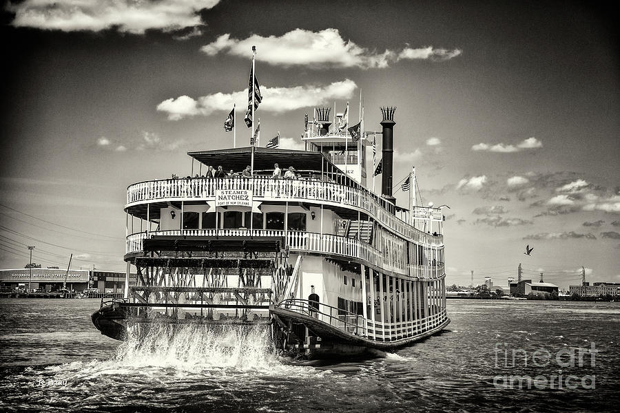 Steamboat Natchez Paddle Boat Photograph by Rene Triay FineArt Photos