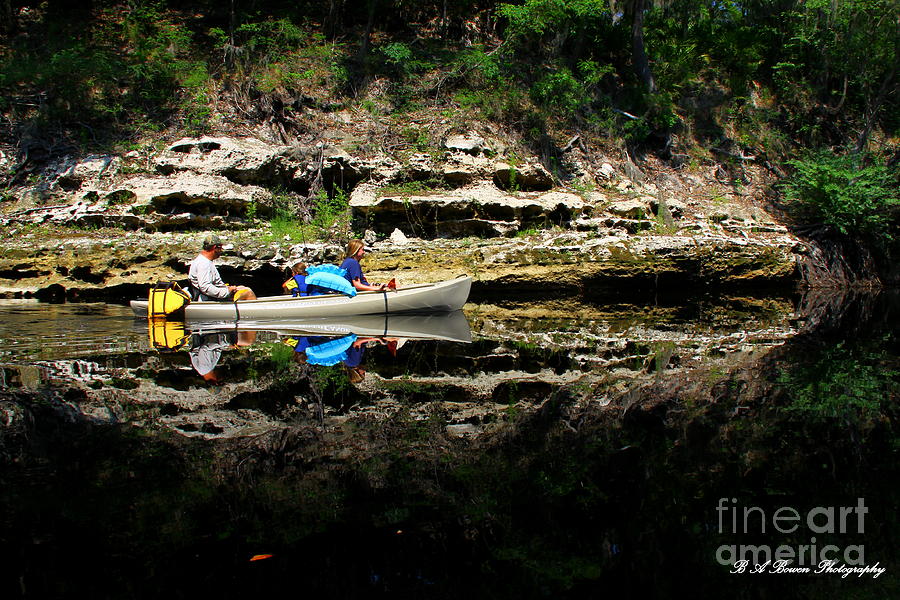 Paddle the Suwannee Photograph by Barbara Bowen