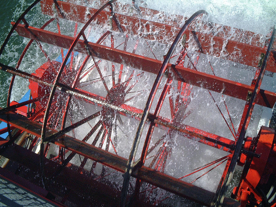 Paddle Wheel No. 7-1 Photograph by Sandy Taylor