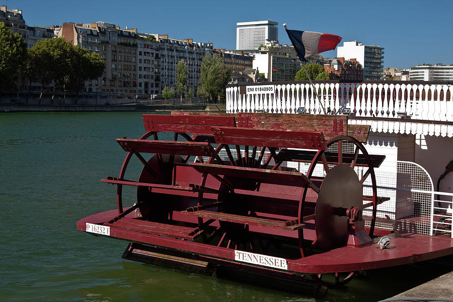 Paddle Wheel Photograph by Sally Weigand