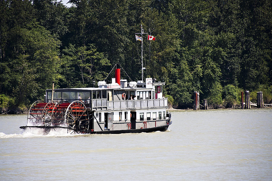 Paddle Wheeler on the Fraser Photograph by Marion McCristall