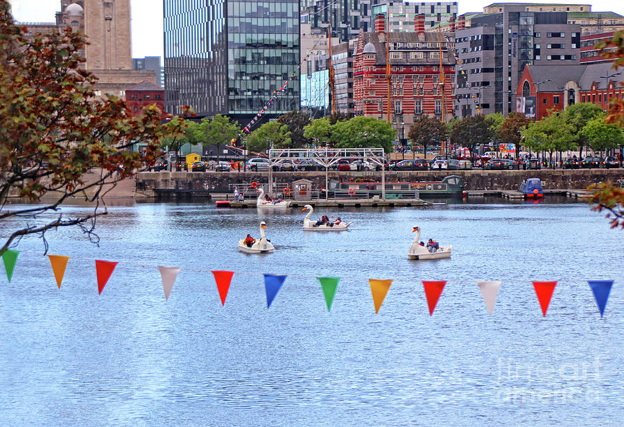 Paddleboats - Liverpool  Photograph by Doc Braham