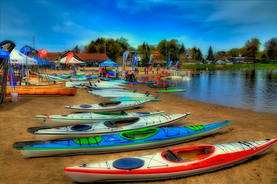 Paddlefest in Old Forge New York Photograph by David Patterson
