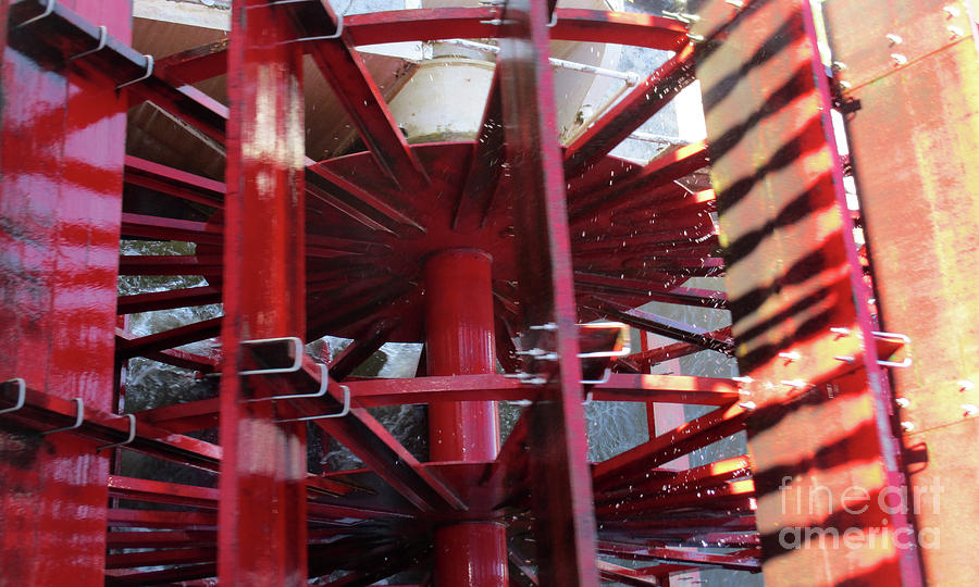 Paddlewheel 1 Photograph by Randall Weidner