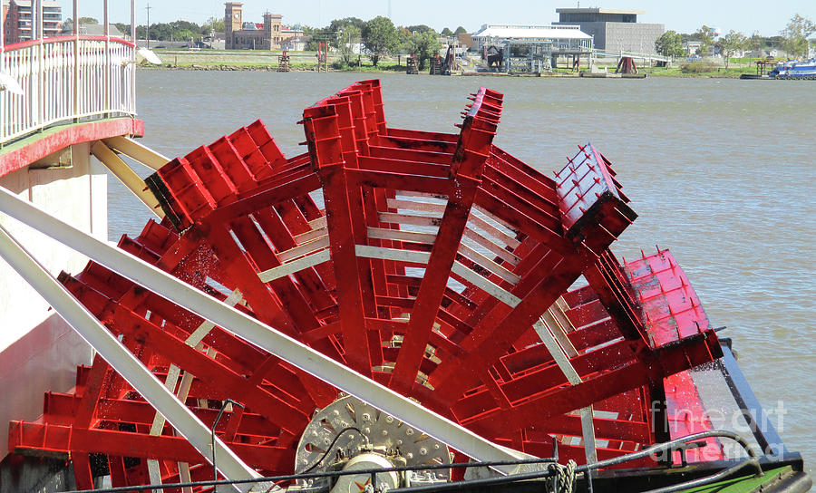 Paddlewheel 3 Photograph by Randall Weidner