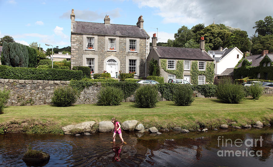 Rostrevor Photograph - Paddling in Rostrevor County Down  by Ros Drinkwater