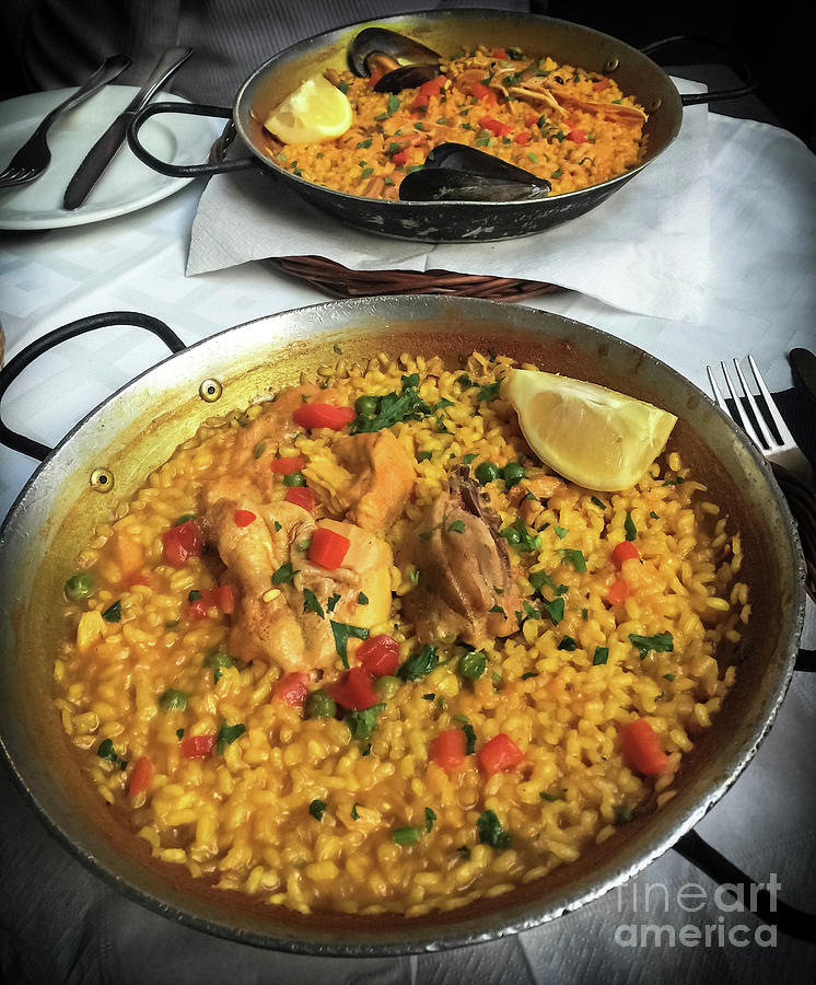Barcelona Photograph - Paella  by Colleen Kammerer
