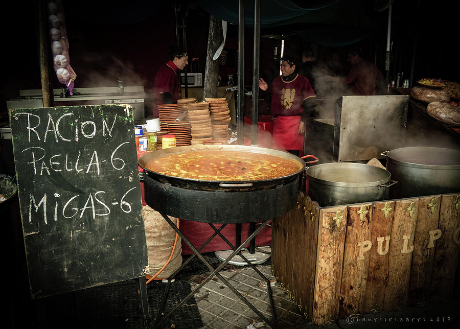 Paella  Photograph by Henri Irizarri