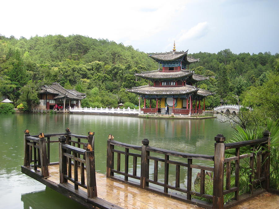 Pagoda Photograph by Angela Siener - Fine Art America