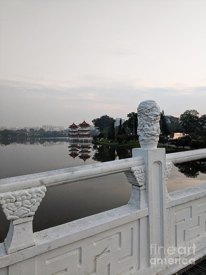 Pagoda Photograph - Pagoda Reflection in Chinese Garden Singapore by Nicholas Braman Pagoda Photograph - Pagoda Reflection in Chinese Garden Singapore by Nicholas Braman