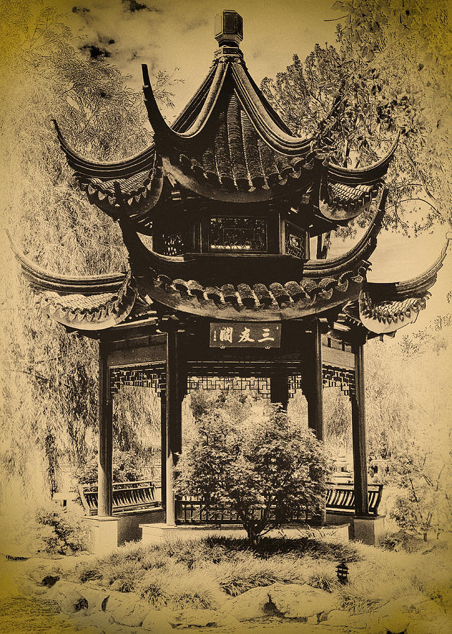Pagoda Structure Photograph by Joseph Hollingsworth