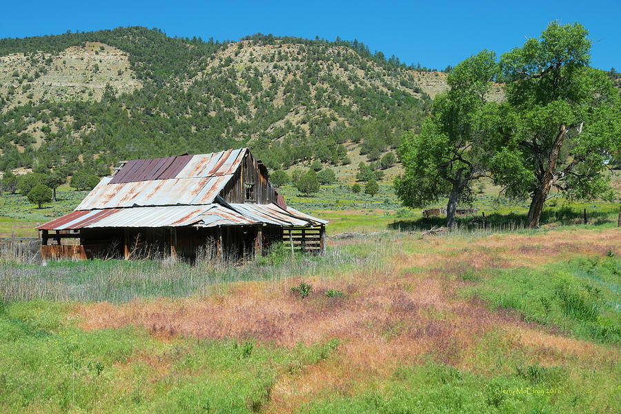 Barn Photograph - Pagosa Junction Barn by Jerry McElroy