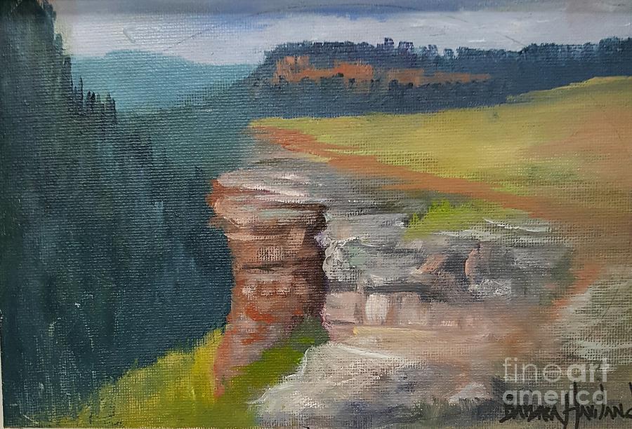 Pagosa Springs View Painting by Barbara Haviland