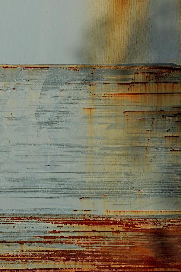 Paint and Rustscape Photograph by Denise Clark