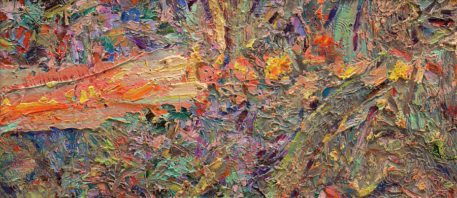 Abstract Painting - Paint number 34 by James W Johnson Abstract Painting - Paint number 34 by James W Johnson