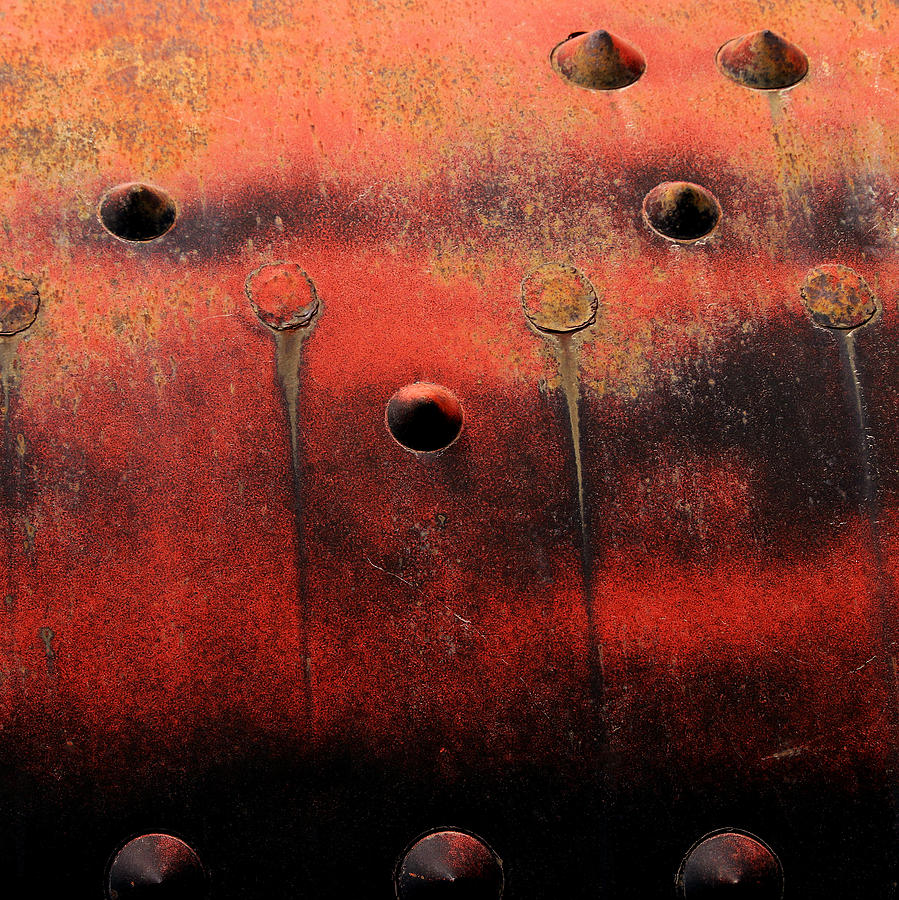 Painted Boiler Tank Photograph by Art Block Collections