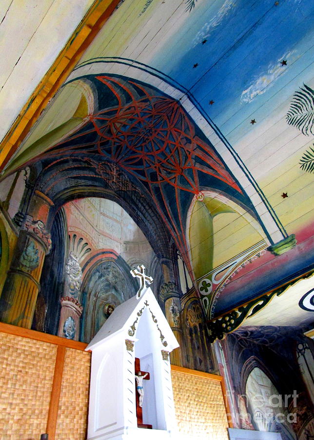 Painted Church 2 Photograph by Randall Weidner