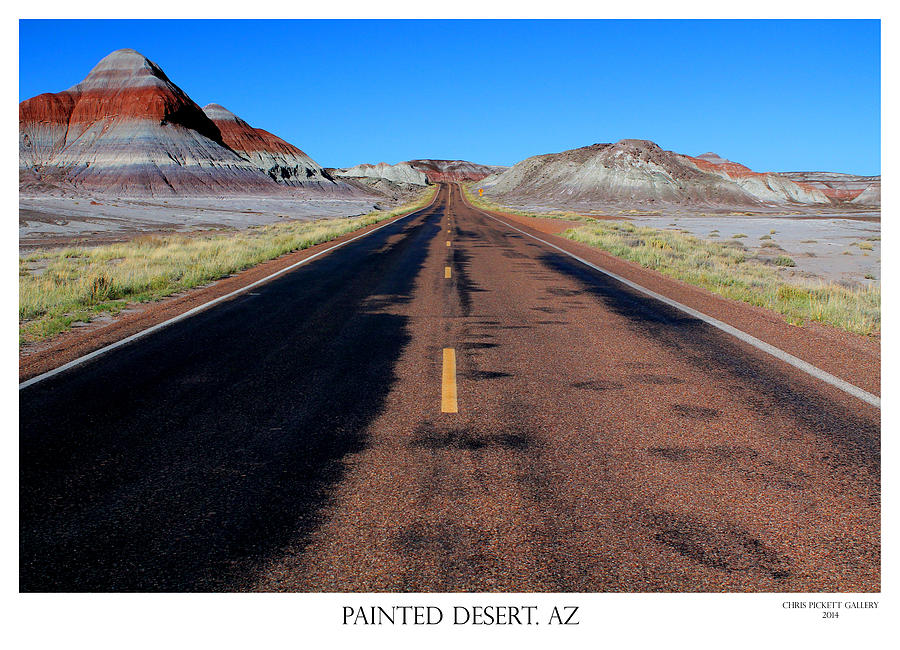 National Parks Photograph - Painted Desert by Chris Pickett