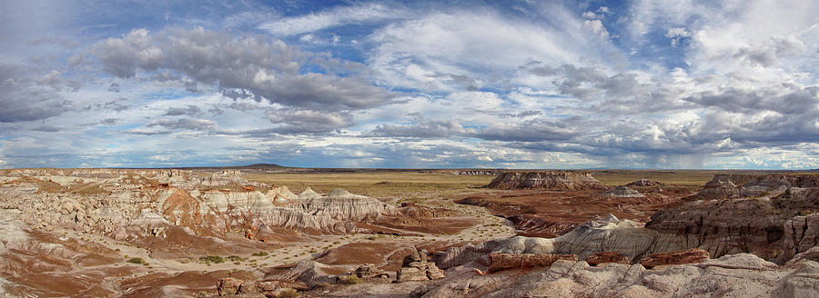 Painted Desert Majesty Panorama Photograph by Leda Robertson