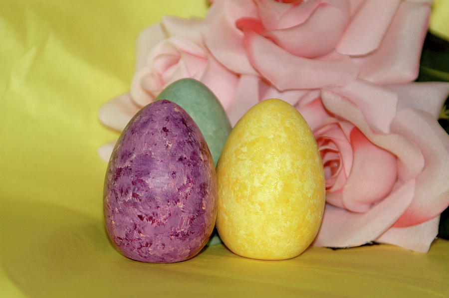 Painted Eggs Photograph