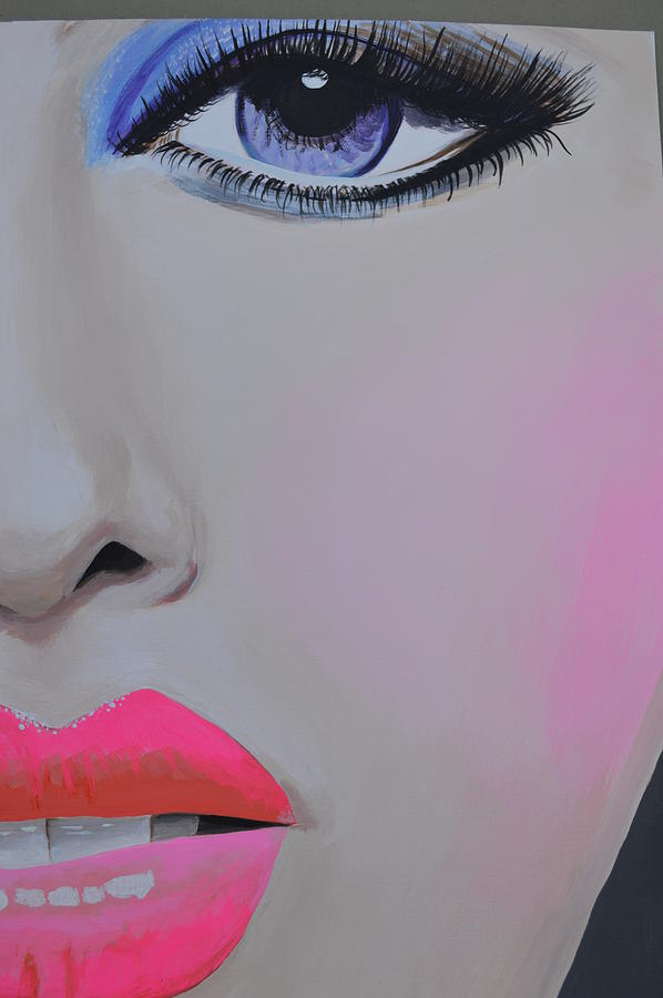 Painted Face by Roberta Dunn Painted Face by Roberta Dunn