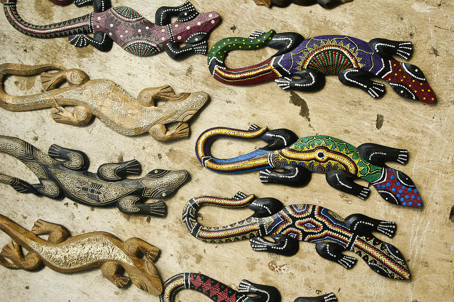 Painted Geckos Photograph by Michele Burgess
