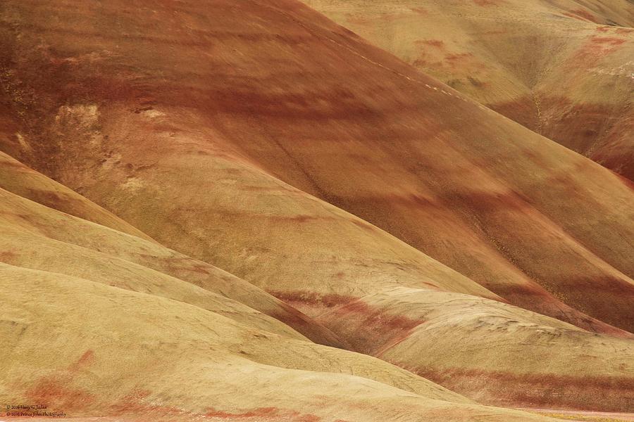 Painted Hills - Up Close And Personal - 1  Photograph by Hany J