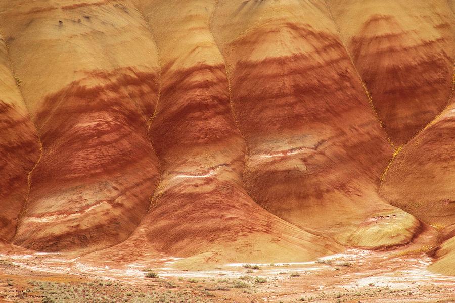 Painted Hills - Up Close And Personal - 4 Photograph by Hany J