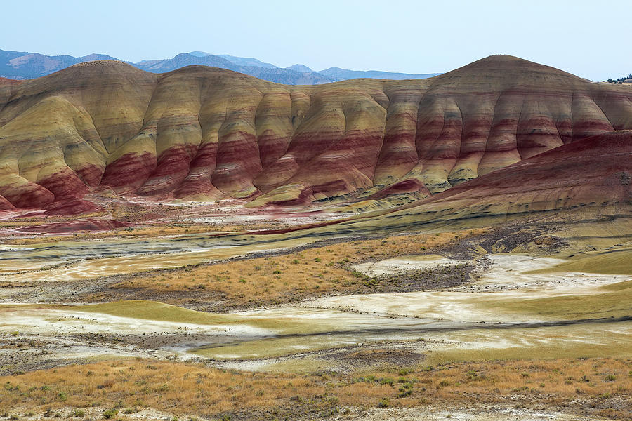 Summer Photograph - Painted Hills View from Overlook by David Gn