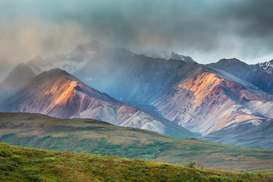 Painted Mountains Photograph by Patrick Endres - Fine Art America