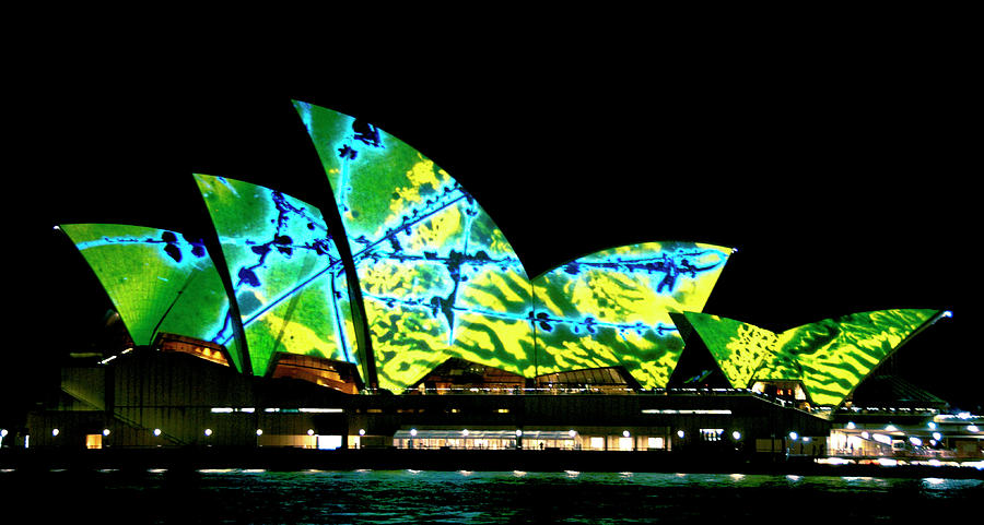 Painted Opera House Photograph by Andrew Dickman