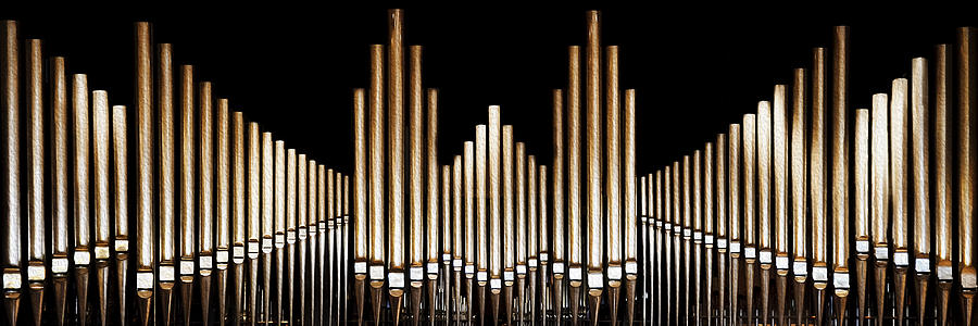 Painted Organ Pipes Photograph by Rebecca Snyder