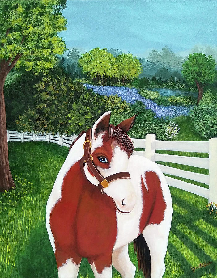 Painted Pony Painting