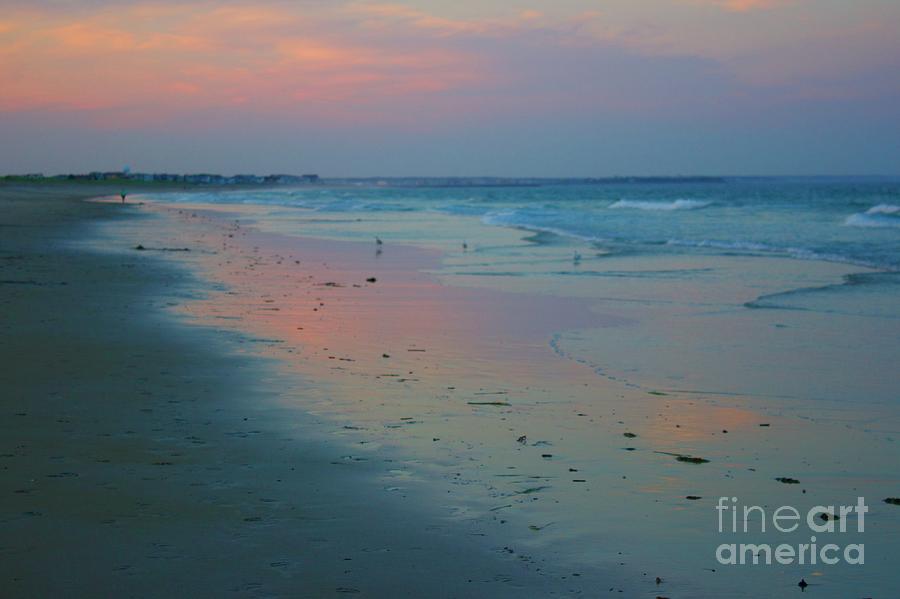 Sunset Photograph - Painted Sand by Alice Mainville