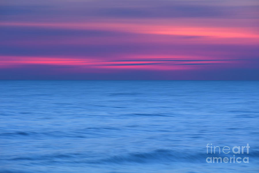 Sunset Photograph - Painted shores by Marco Crupi
