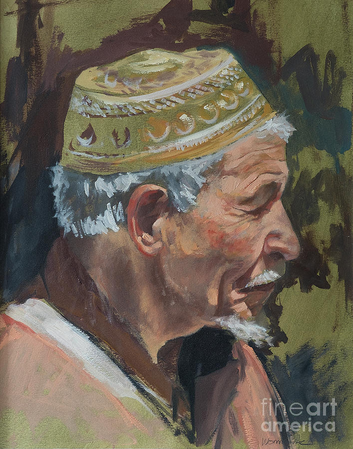 Morocco Painting - Painted Sketch by Jonathan Wommack Morocco Painting - Painted Sketch by Jonathan Wommack