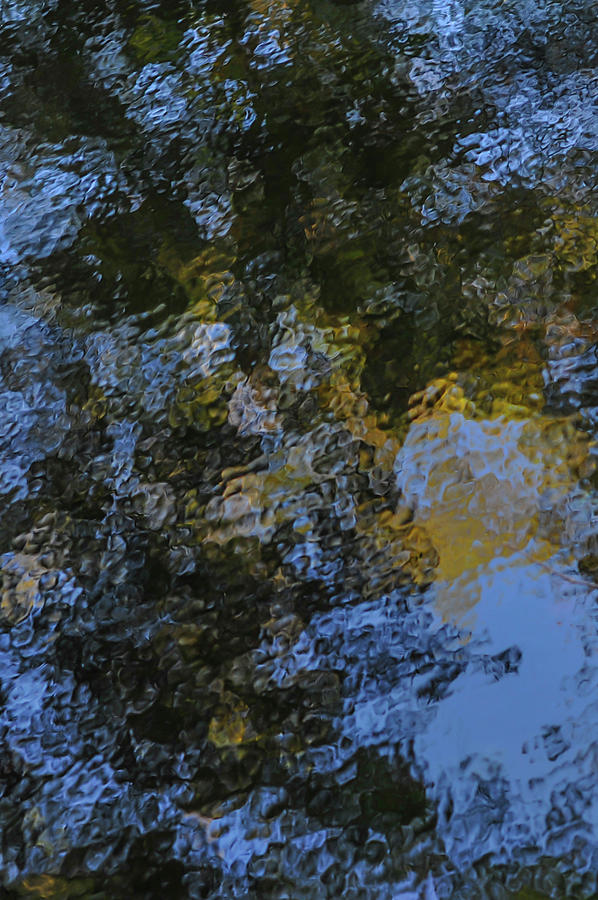 Painted Water Abstract Photograph by Terry DeLuco