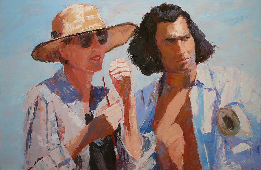 Painter and Actor Painting by Irena Jablonski