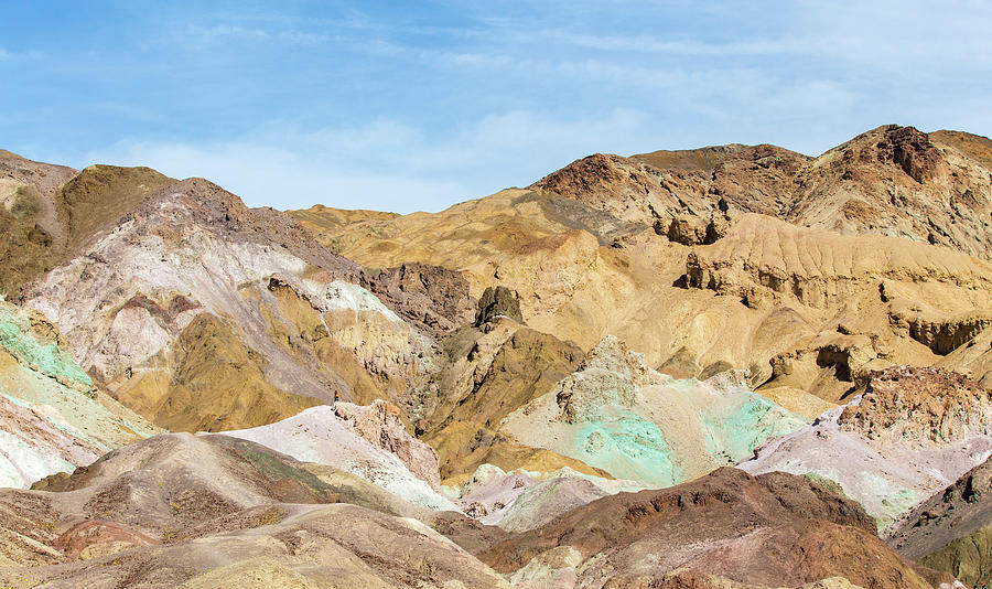 Desert Photograph - Painters Pallet, Death Valley by John Bradley Leonard