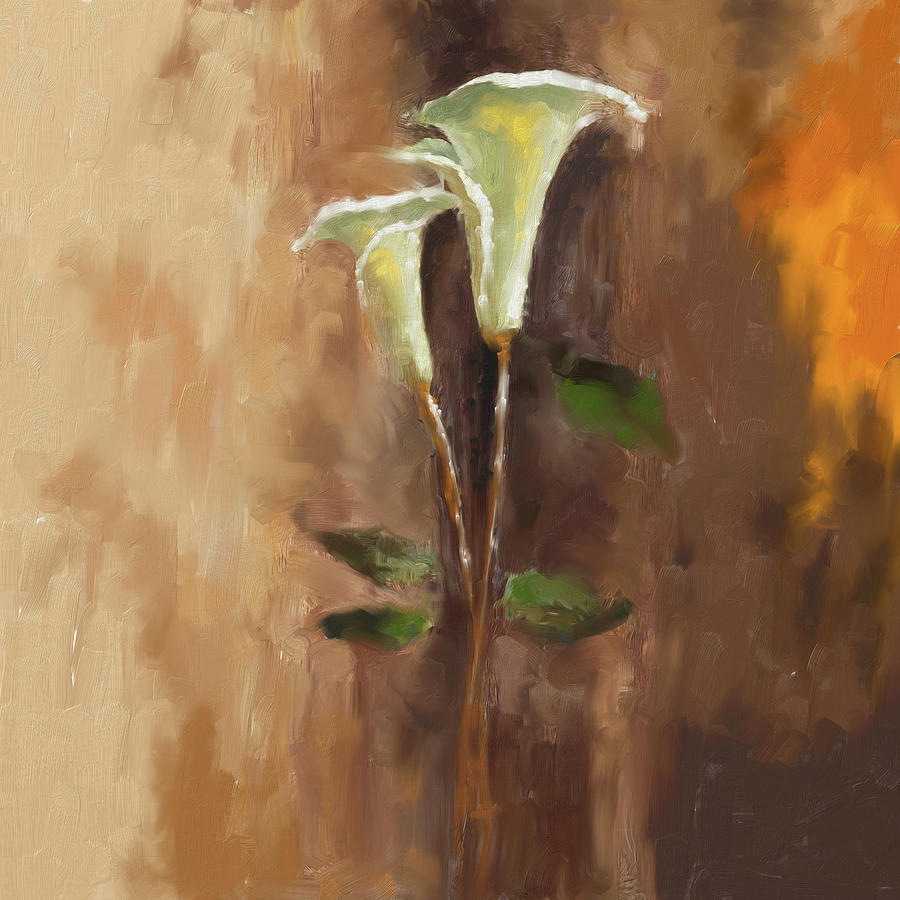 Painting 381 1 Calla Lily 1 Painting by Mawra Tahreem