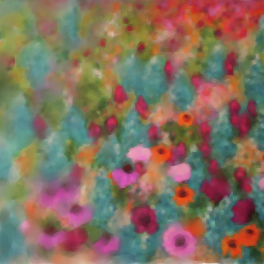 Painting 641 2 Texas Wildflowers 4 Painting by Mawra Tahreem