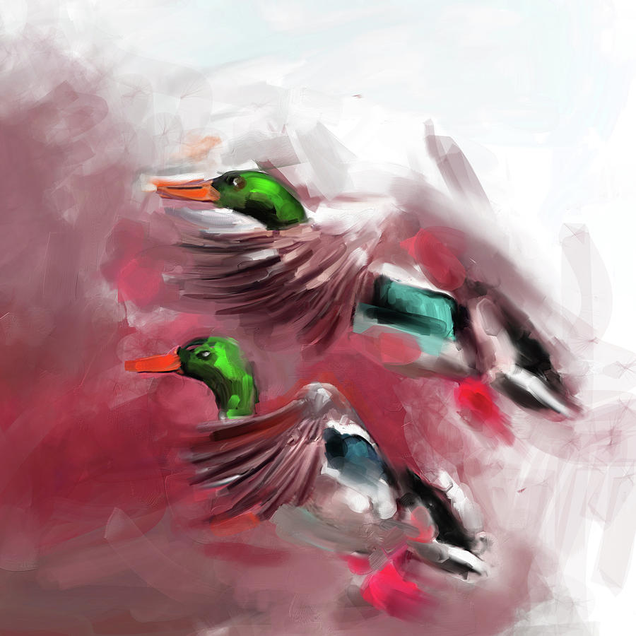 Painting 658 2 Bird 5 Painting by Mawra Tahreem