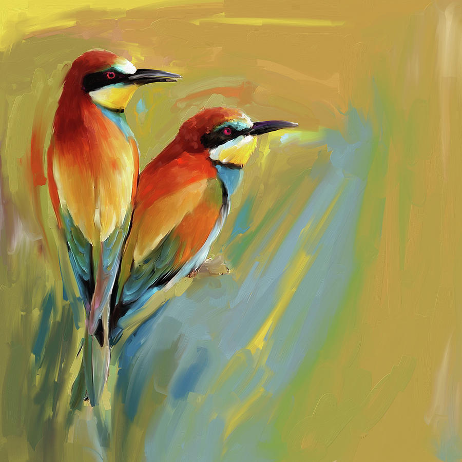 Painting 662 1 Bird 9 Painting by Mawra Tahreem