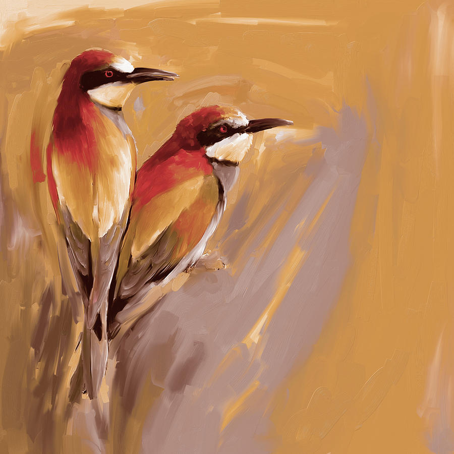 Painting 662 3 Bird 9 Painting by Mawra Tahreem