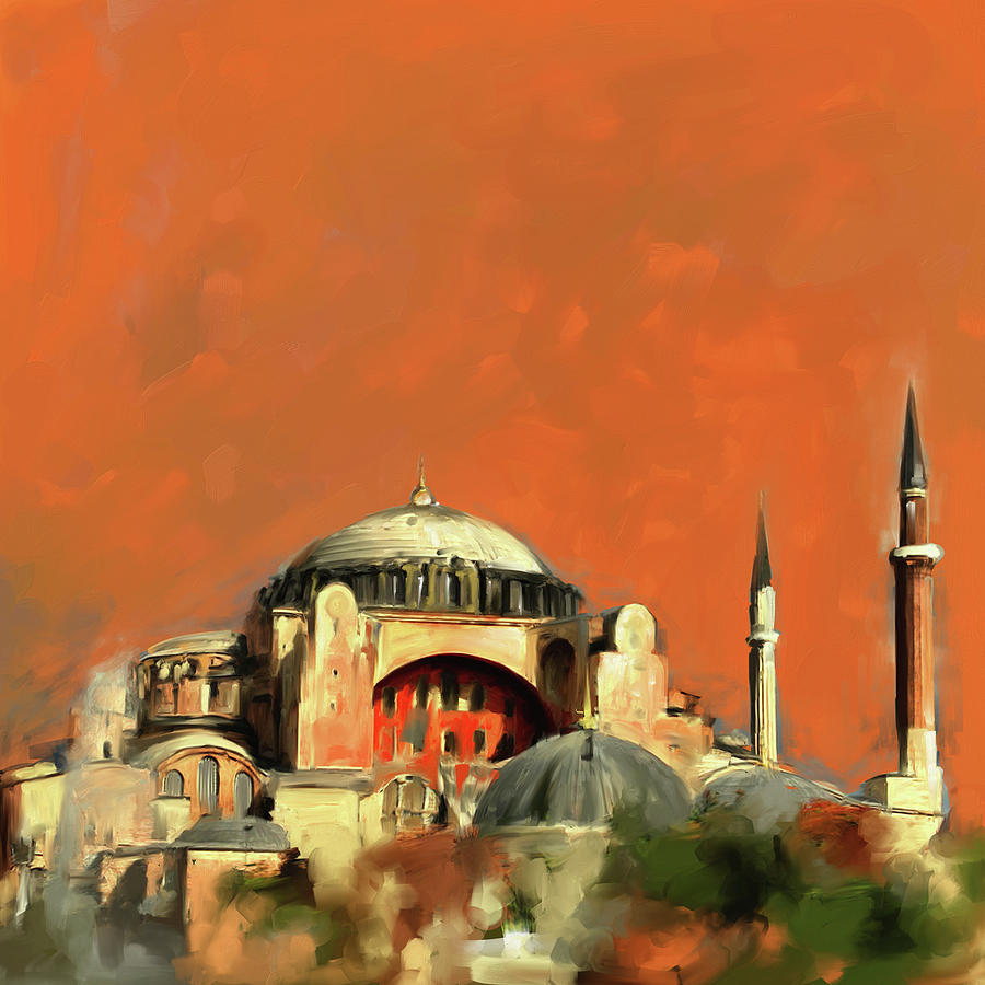 Painting 760 1 Hagia Sophia Painting by Mawra Tahreem