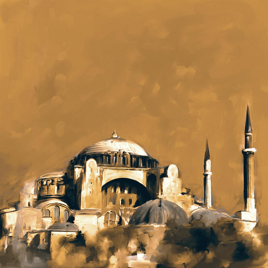 Painting 760 2 Hagia Sophia Painting by Mawra Tahreem