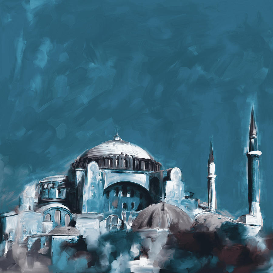 Painting 760 4 Hagia Sophia Painting by Mawra Tahreem